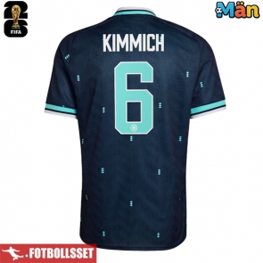 Tyskland Joshua Kimmich #6 Bortatröja VM 2026 Kortärmad