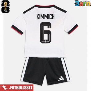 Tyskland Joshua Kimmich #6 Hemmatröja Barn VM 2026 Kortärmad (+ Korta byxor)