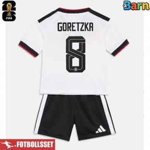 Tyskland Leon Goretzka #8 Hemmatröja Barn VM 2026 Kortärmad (+ Korta byxor)