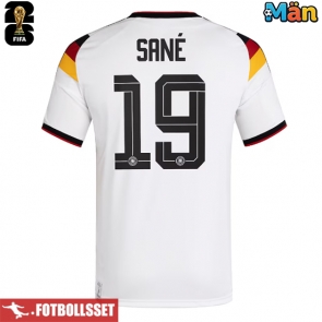 Tyskland Leroy Sane #19 Hemmatröja VM 2026 Kortärmad