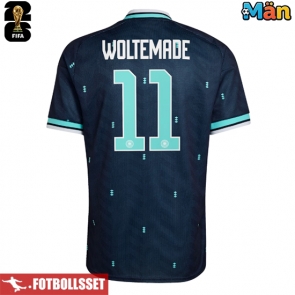 Tyskland Nick Woltemade #11 Bortatröja VM 2026 Kortärmad