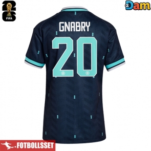 Tyskland Serge Gnabry #20 Bortatröja Dam VM 2026 Kortärmad