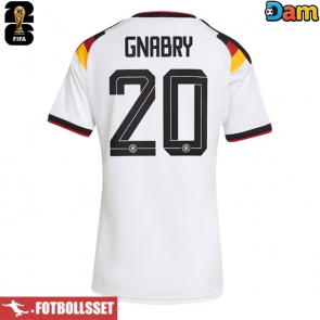 Tyskland Serge Gnabry #20 Hemmatröja Dam VM 2026 Kortärmad