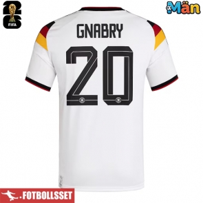 Tyskland Serge Gnabry #20 Hemmatröja VM 2026 Kortärmad