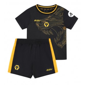 Wolves Bortatröja Barn 2024-25 Kortärmad (+ Korta byxor)