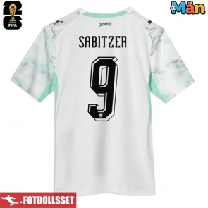 Österrike Marcel Sabitzer #9 Bortatröja VM 2026 Kortärmad