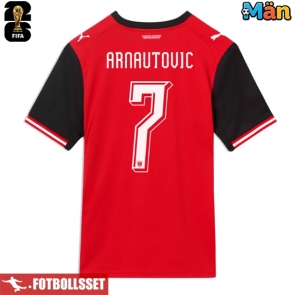 Österrike Marko Arnautovic #7 Hemmatröja VM 2026 Kortärmad