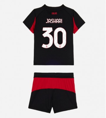 AC Milan Ardon Jashari #30 Hemmatröja Barn 2025-26 Kortärmad (+ Korta byxor)