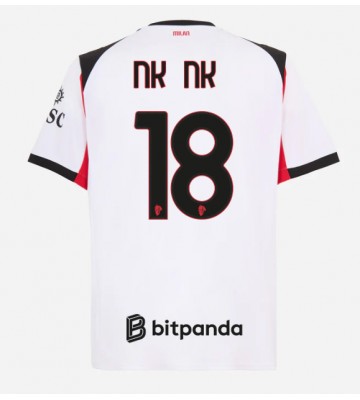 AC Milan Christopher Nkunku #18 Bortatröja 2025-26 Kortärmad