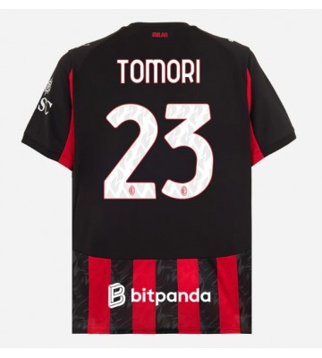 AC Milan Fikayo Tomori #23 Hemmatröja 2025-26 Kortärmad