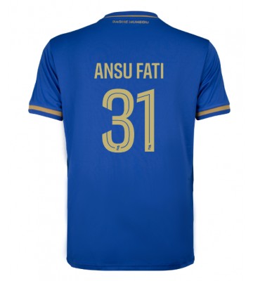 AS Monaco Ansu Fati #31 Bortatröja 2025-26 Kortärmad