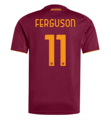 AS Roma Evan Ferguson #11 Hemmatröja 2025-26 Kortärmad