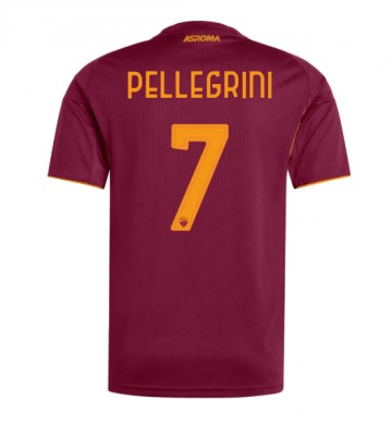 AS Roma Lorenzo Pellegrini #7 Hemmatröja 2025-26 Kortärmad