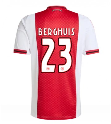 Ajax Steven Berghuis #23 Hemmatröja 2025-26 Kortärmad