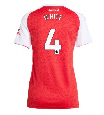 Arsenal Ben White #4 Hemmatröja Dam 2025-26 Kortärmad