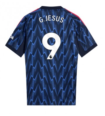 Arsenal Gabriel Jesus #9 Bortatröja 2025-26 Kortärmad
