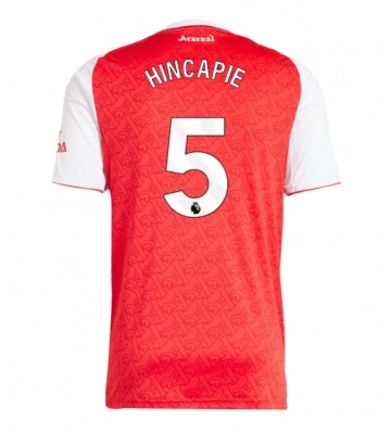 Arsenal Piero Hincapie #5 Hemmatröja 2025-26 Kortärmad