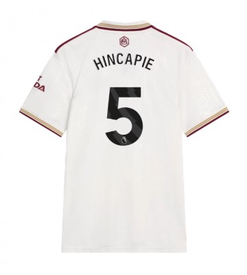 Arsenal Piero Hincapie #5 Tredje Tröja 2025-26 Kortärmad