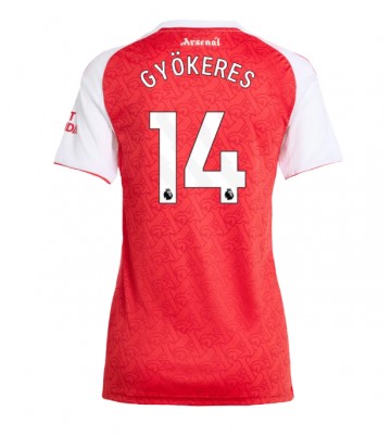 Arsenal Viktor Gyokeres #14 Hemmatröja Dam 2025-26 Kortärmad