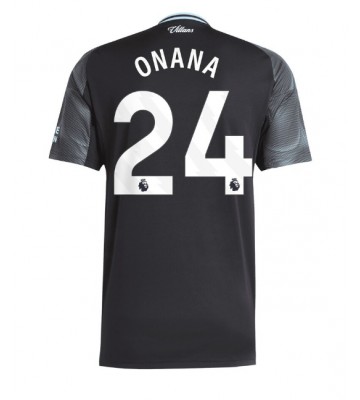 Aston Villa Amadou Onana #24 Bortatröja 2025-26 Kortärmad