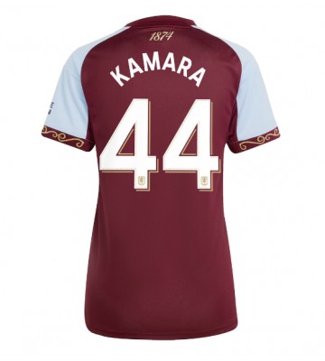 Aston Villa Boubacar Kamara #44 Hemmatröja Dam 2025-26 Kortärmad