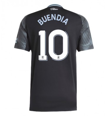 Aston Villa Emiliano Buendia #10 Bortatröja 2025-26 Kortärmad