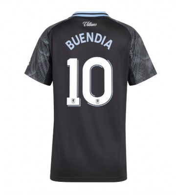 Aston Villa Emiliano Buendia #10 Bortatröja Dam 2025-26 Kortärmad