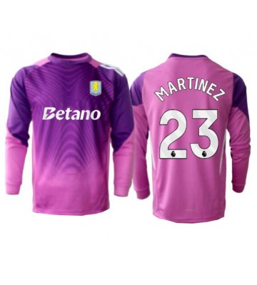Aston Villa Emiliano Martinez #23 Målvakt Tredje Tröja 2025-26 Långärmad