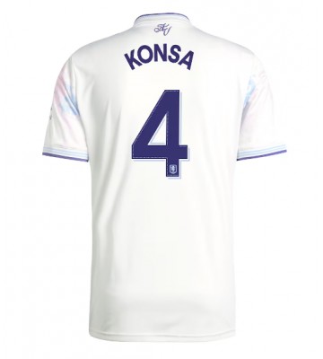 Aston Villa Ezri Konsa #4 Tredje Tröja 2025-26 Kortärmad