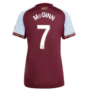 Aston Villa John McGinn #7 Hemmatröja Dam 2025-26 Kortärmad