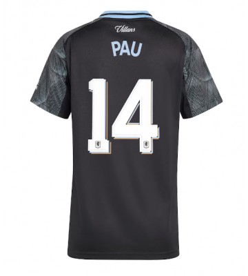 Aston Villa Pau Torres #14 Bortatröja Dam 2025-26 Kortärmad
