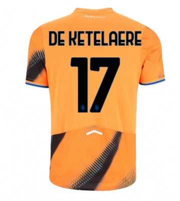 Atalanta Charles De Ketelaere #17 Tredje Tröja 2025-26 Kortärmad
