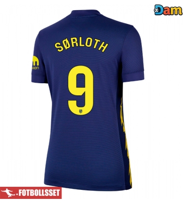 Atletico Madrid Alexander Sorloth #9 Bortatröja Dam 2025-26 Kortärmad