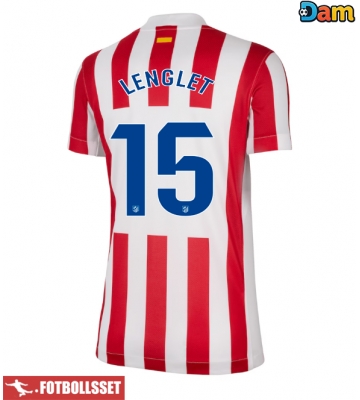 Atletico Madrid Clement Lenglet #15 Hemmatröja Dam 2025-26 Kortärmad