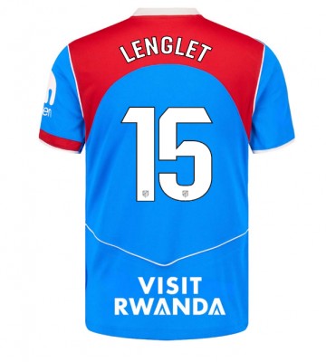 Atletico Madrid Clement Lenglet #15 Tredje Tröja 2025-26 Kortärmad