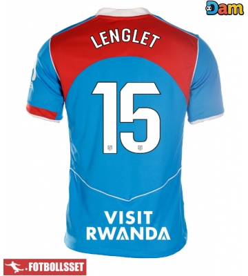 Atletico Madrid Clement Lenglet #15 Tredje Tröja Dam 2025-26 Kortärmad
