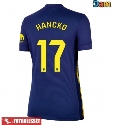 Atletico Madrid David Hancko #17 Bortatröja Dam 2025-26 Kortärmad