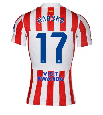 Atletico Madrid David Hancko #17 Hemmatröja 2025-26 Kortärmad