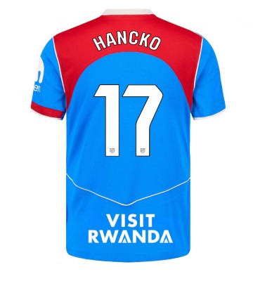 Atletico Madrid David Hancko #17 Tredje Tröja 2025-26 Kortärmad