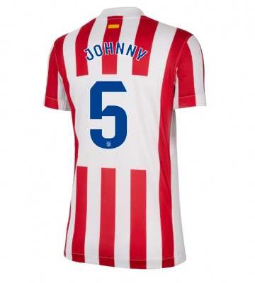 Atletico Madrid Johnny Cardoso #5 Hemmatröja Dam 2025-26 Kortärmad
