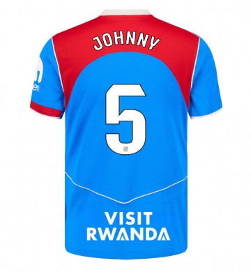 Atletico Madrid Johnny Cardoso #5 Tredje Tröja 2025-26 Kortärmad