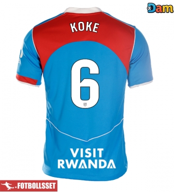 Atletico Madrid Koke #6 Tredje Tröja Dam 2025-26 Kortärmad