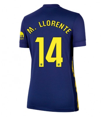 Atletico Madrid Marcos Llorente #14 Bortatröja Dam 2025-26 Kortärmad