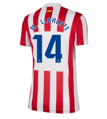 Atletico Madrid Marcos Llorente #14 Hemmatröja Dam 2025-26 Kortärmad