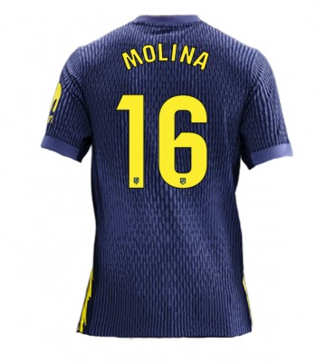 Atletico Madrid Nahuel Molina #16 Bortatröja 2025-26 Kortärmad