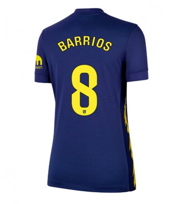 Atletico Madrid Pablo Barrios #8 Bortatröja Dam 2025-26 Kortärmad