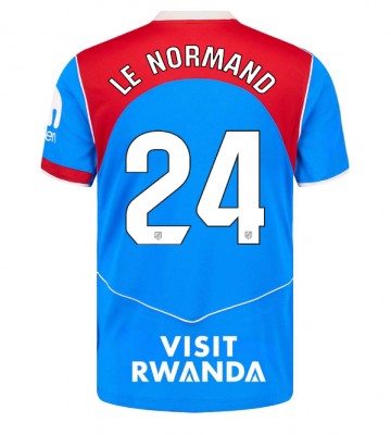 Atletico Madrid Robin Le Normand #24 Tredje Tröja 2025-26 Kortärmad