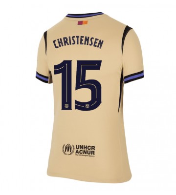 Barcelona Andreas Christensen #15 Bortatröja Dam 2025-26 Kortärmad
