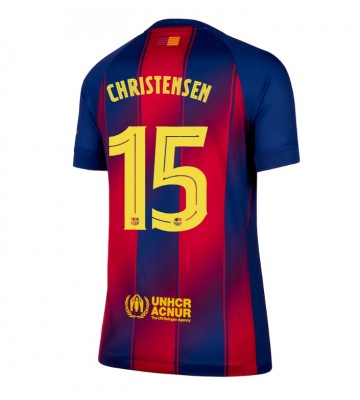 Barcelona Andreas Christensen #15 Hemmatröja Dam 2025-26 Kortärmad