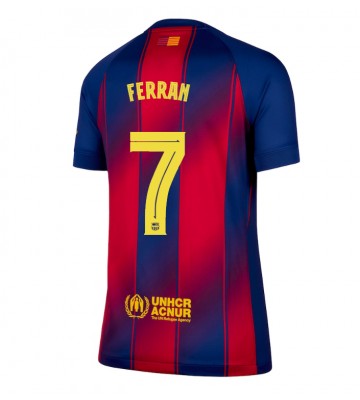 Barcelona Ferran Torres #7 Hemmatröja Dam 2025-26 Kortärmad